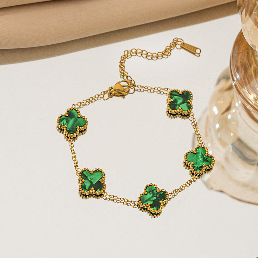 PULSERA CLOVER RAINBOW