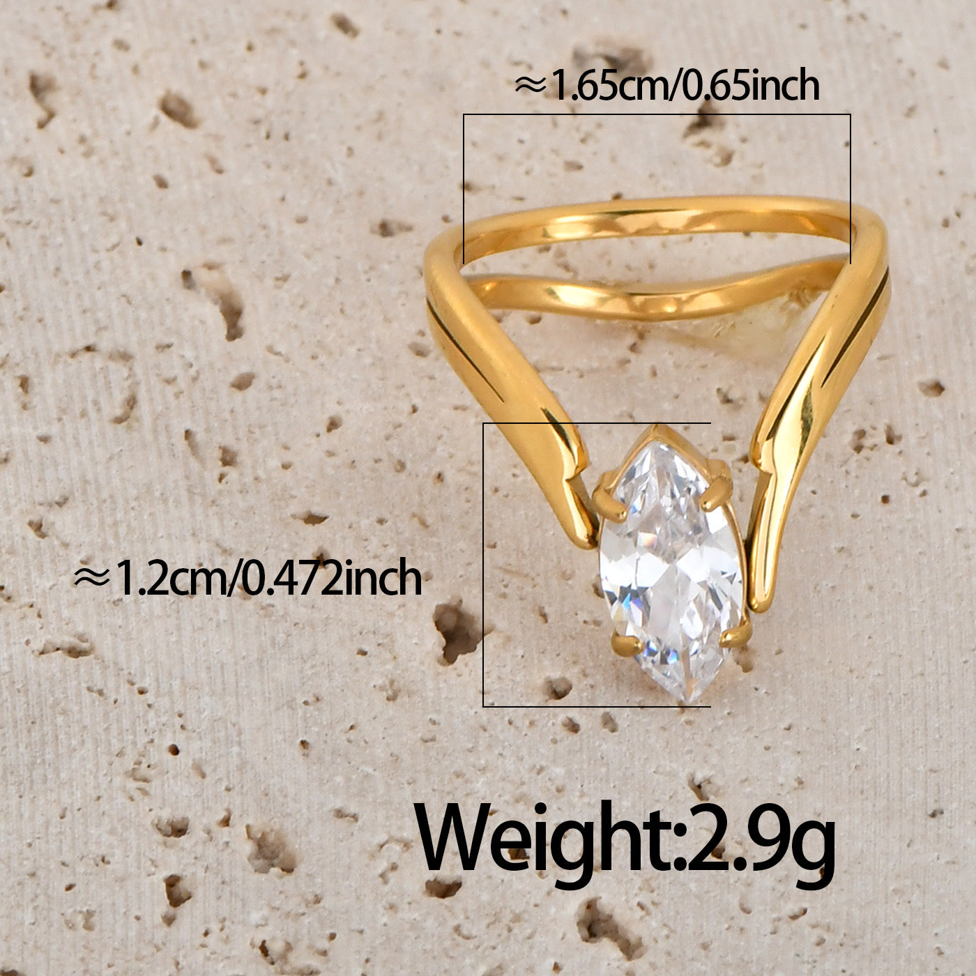 ANILLO PIEDRA MÍA