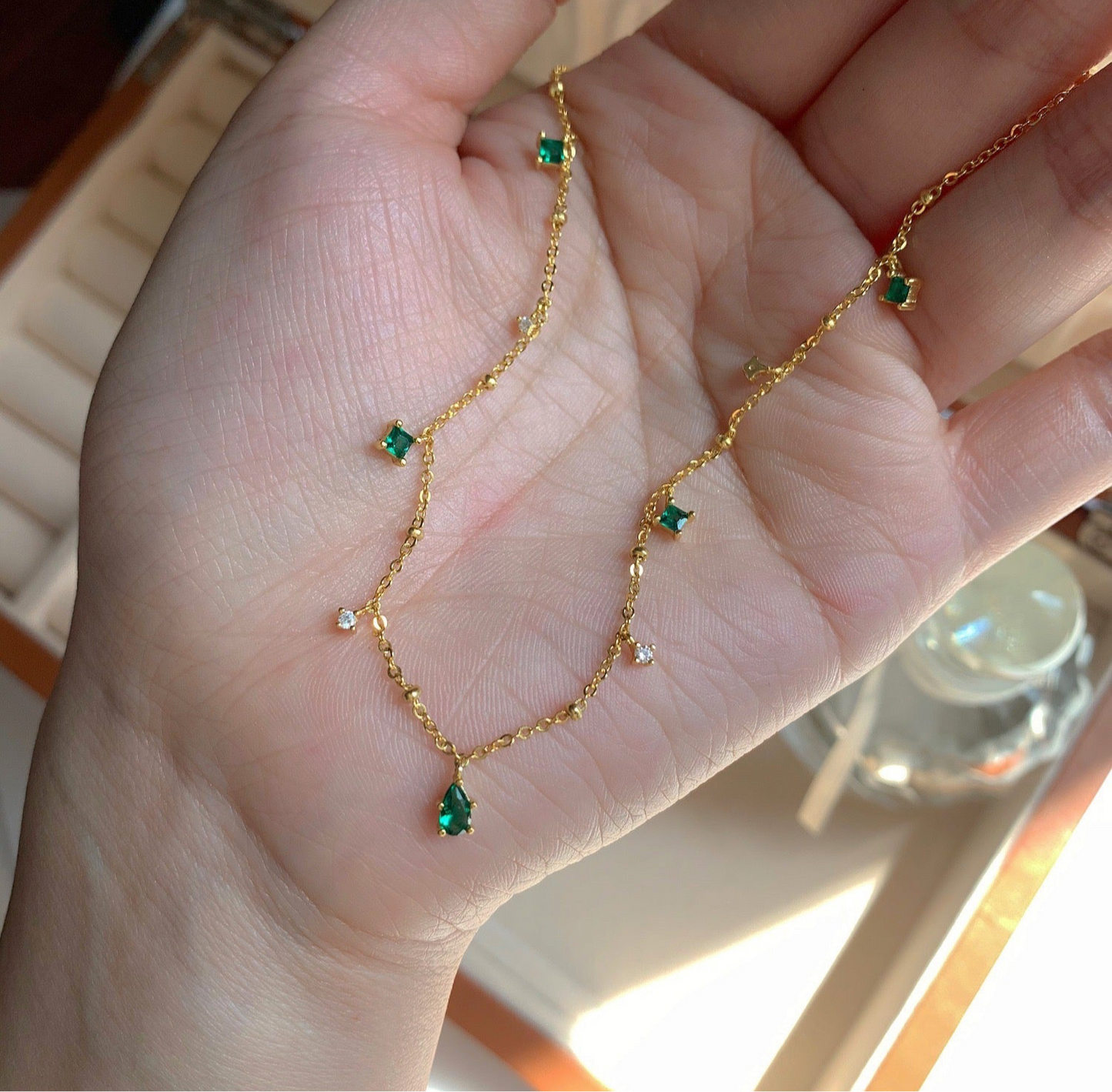 COLLAR ESMERALDA