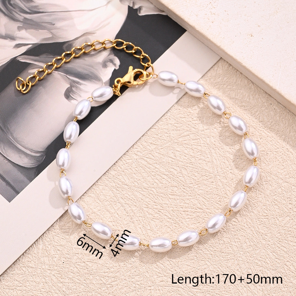 PULSERA PERLA MAR