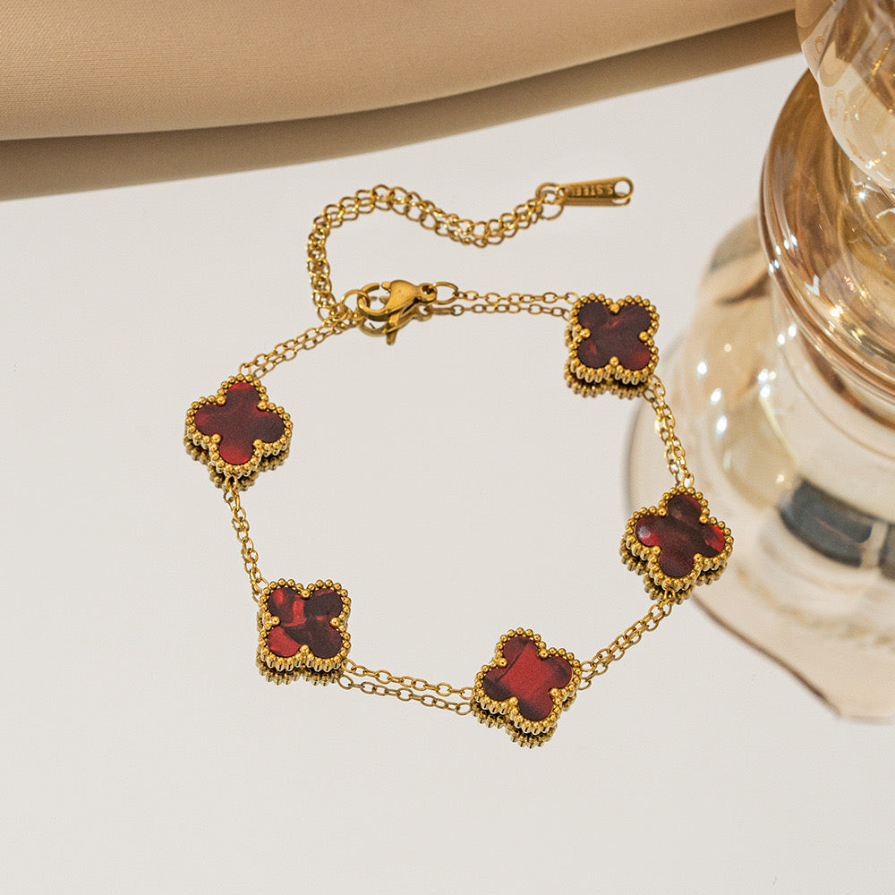 PULSERA CLOVER RAINBOW