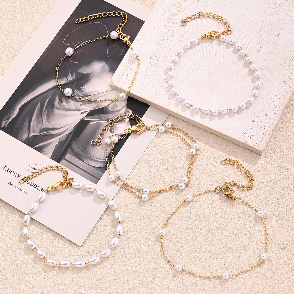 PULSERA PERLA MAR