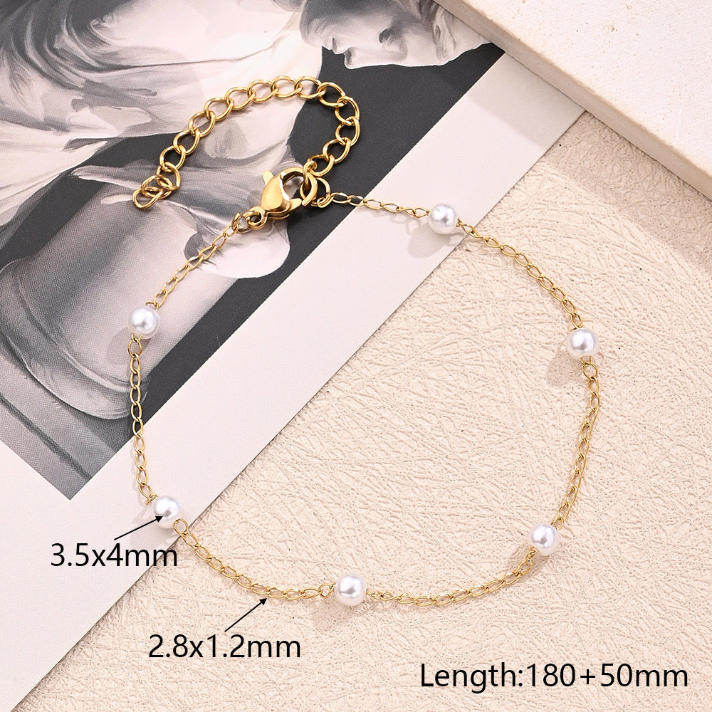 PULSERA PERLA MAR