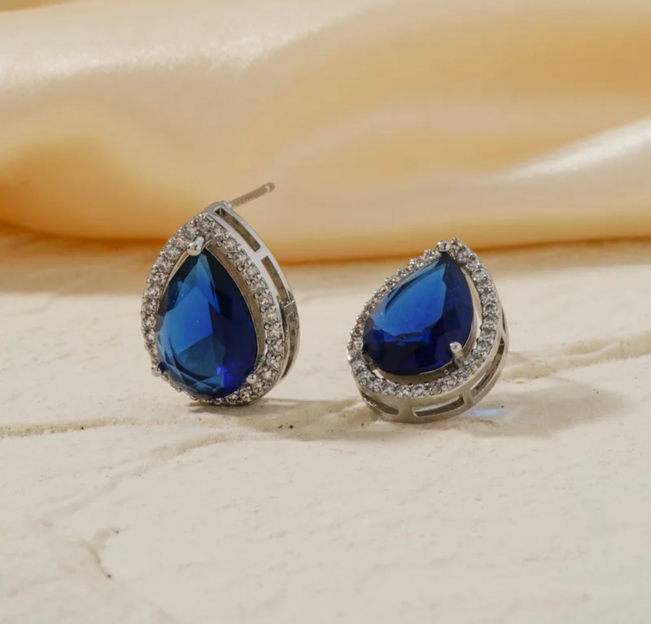 ARETES PIEDRA AZUL
