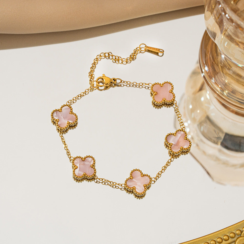 PULSERA CLOVER RAINBOW