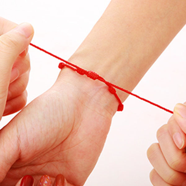 PULSERA ROJA SIETE NUDOS