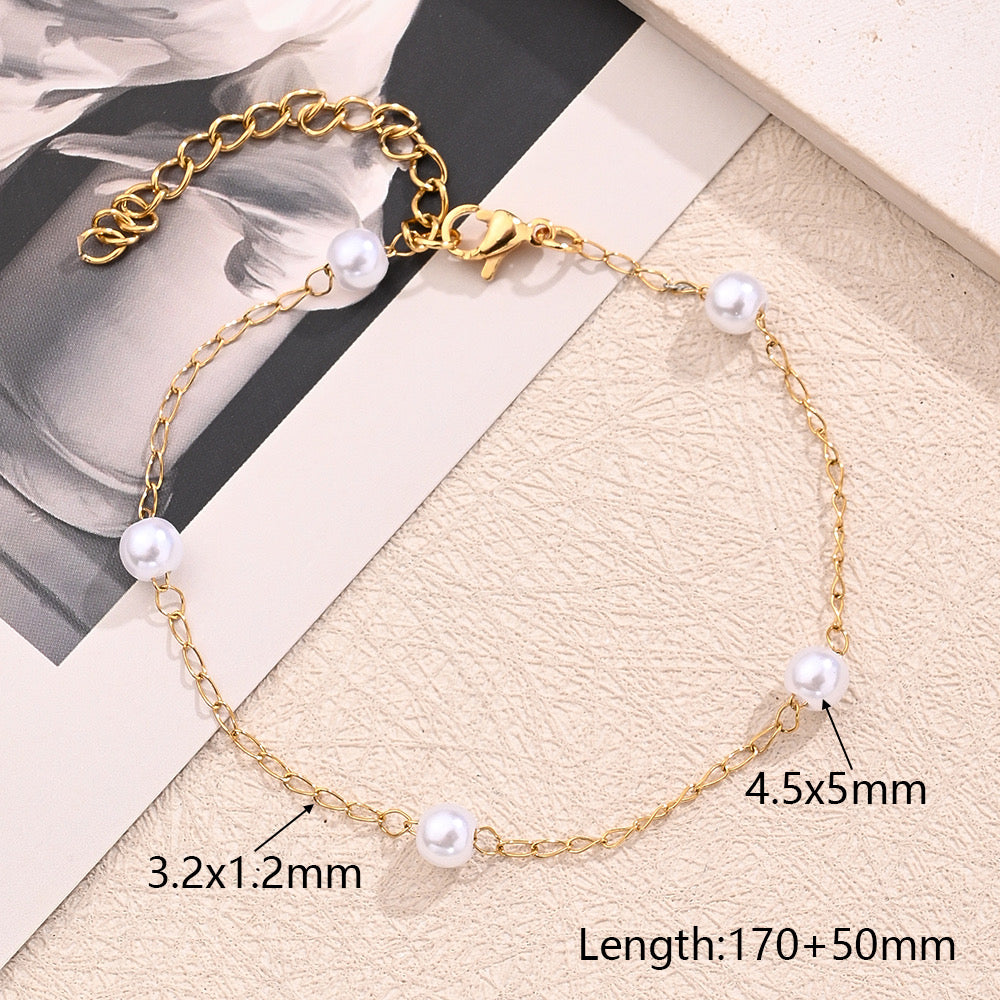 PULSERA PERLA MAR