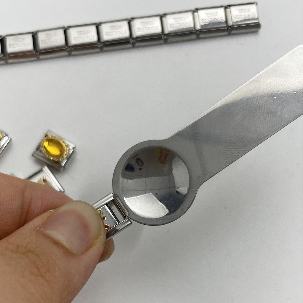 PULSERA ITALIANA COLGANTE