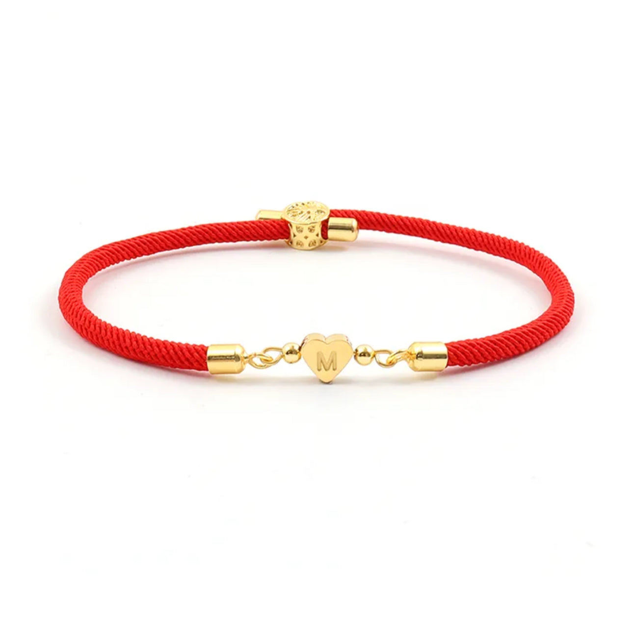 PULSERA ROJA DE INICIAL