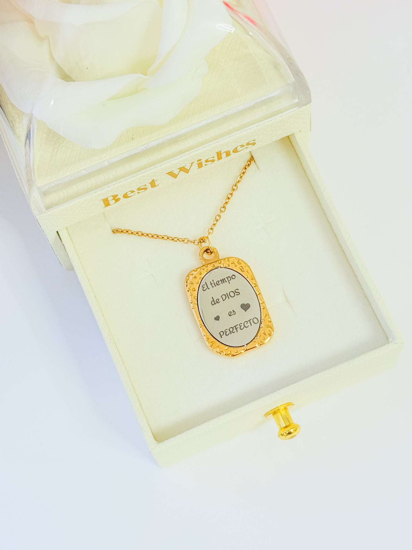 NECKLACE El Tiempo de DIOS es perfecto 🩷