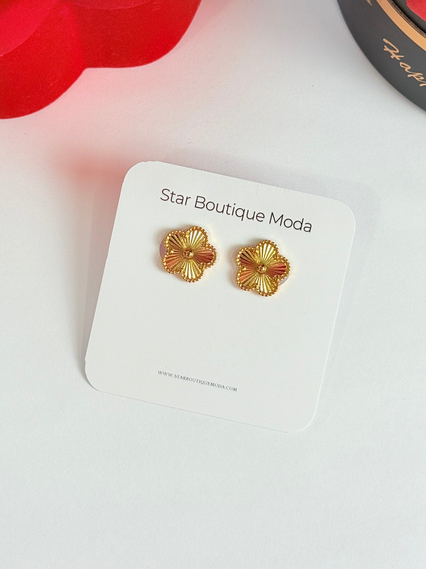 EARRING TRÉBOL GOLD
