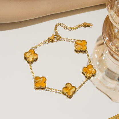 PULSERA CLOVER RAINBOW