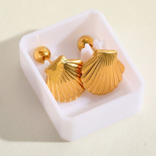 SMALL concha EARRING