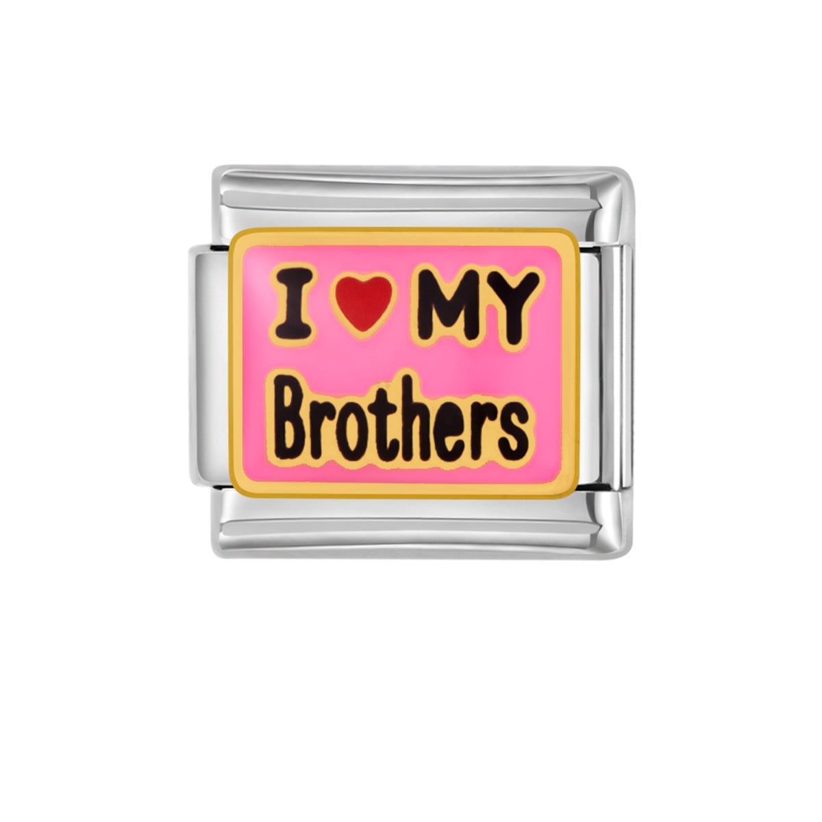 ITALIANA CHARMS I❤️MY BROTHERS