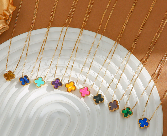 COLLAR CLOVER RAINBOW