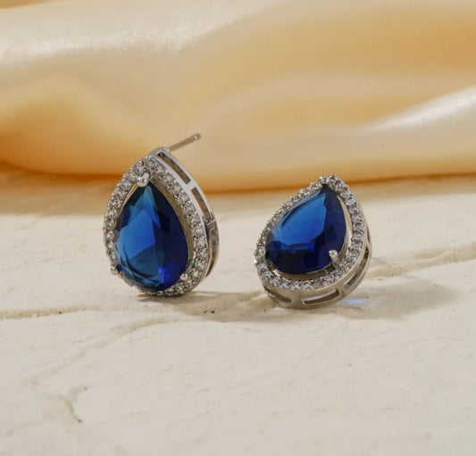 ARETES PIEDRA AZUL