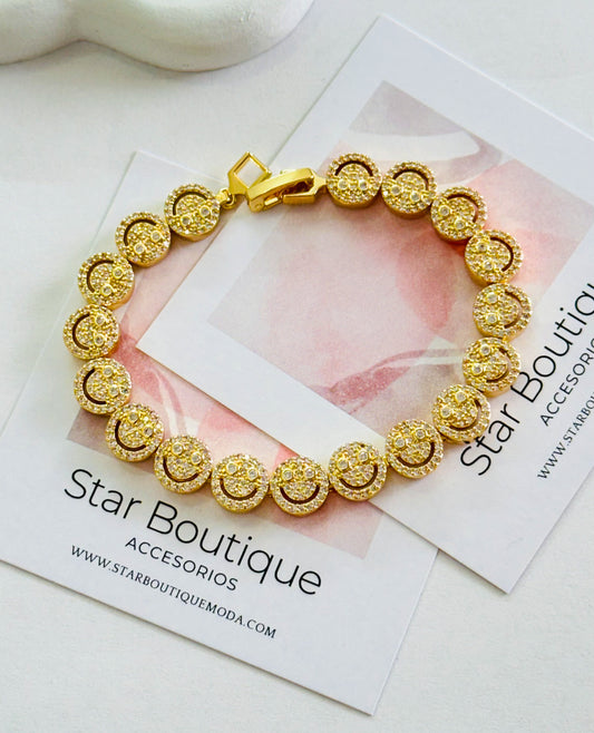 PULSERA HAPPY FACE