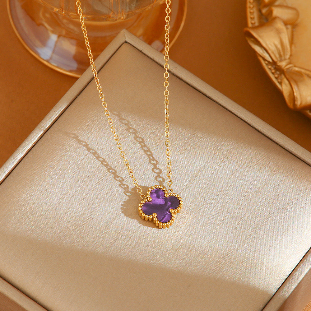COLLAR CLOVER RAINBOW