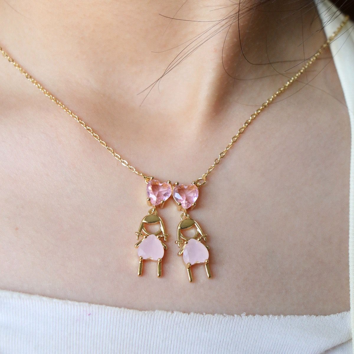 COLLAR DOS NIÑAS